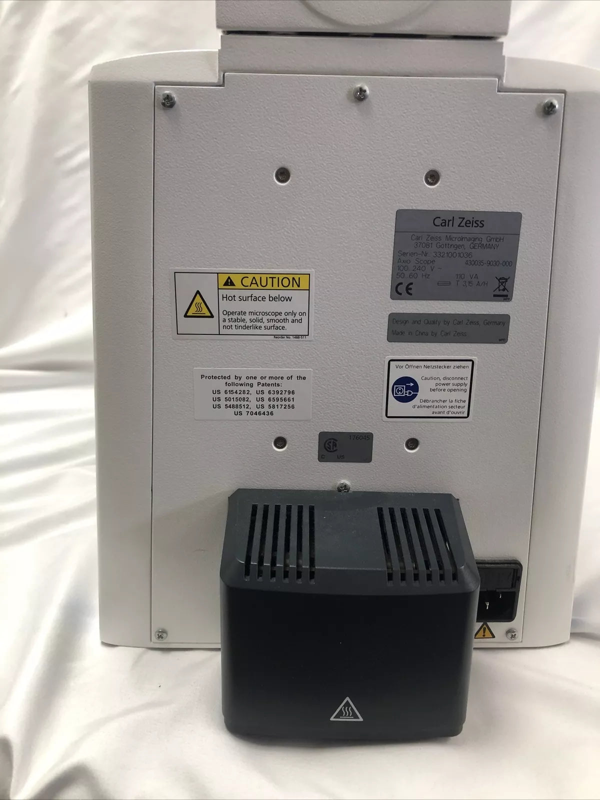 Zeiss Microscope Axio Scope A1 with 2 Objectives Tested Working Video