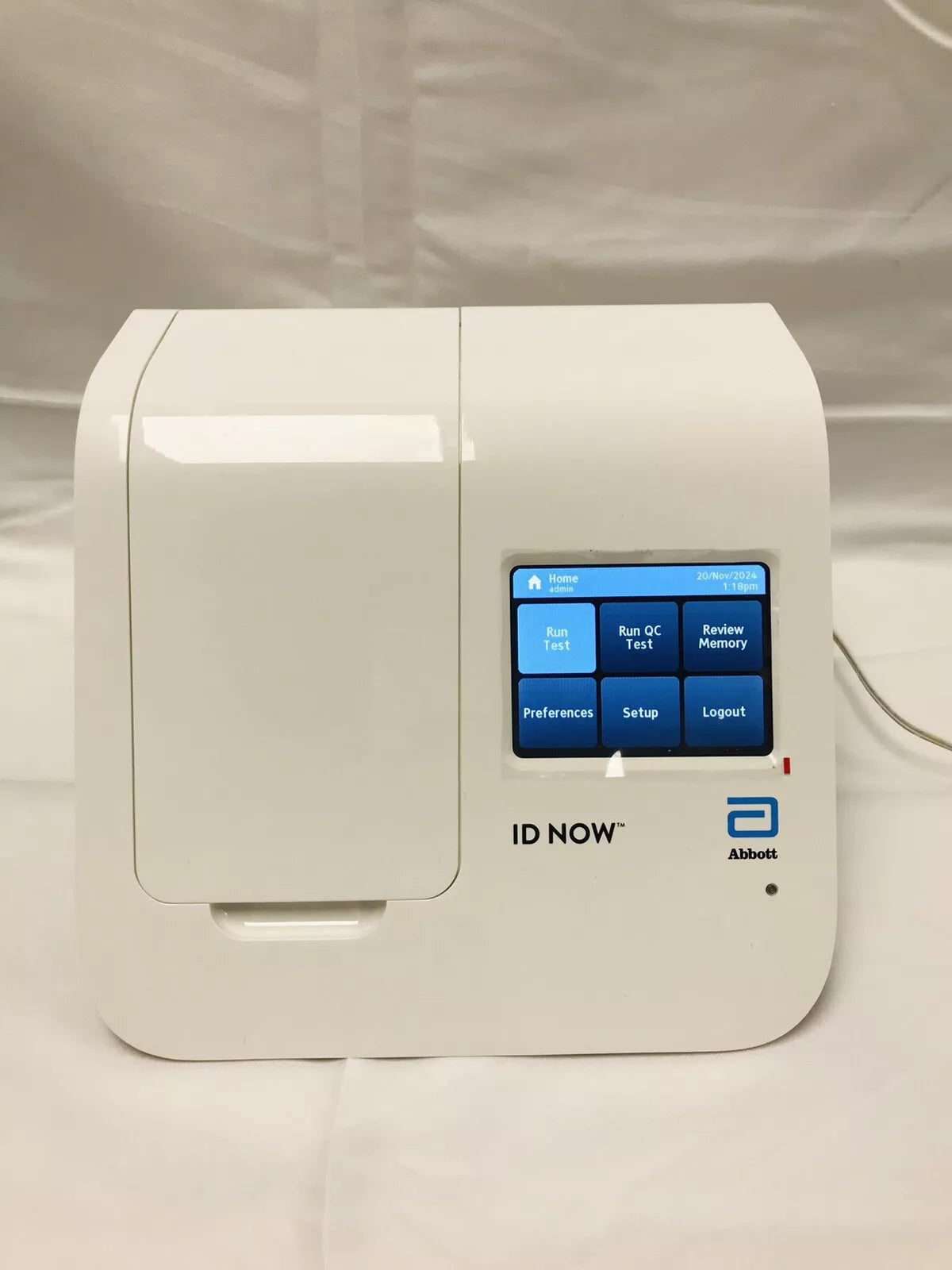 New Sealed Abbott ID NOW Instrument NAT- 024, Isothermal Molecular Rapid Test Analyzer