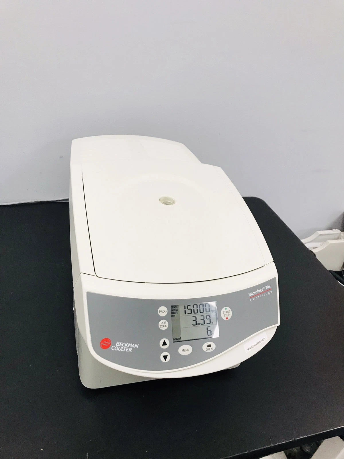 Beckman Coulter Refrigerated Microfuge 20R with Rotor W/Lid Tested Video B31612