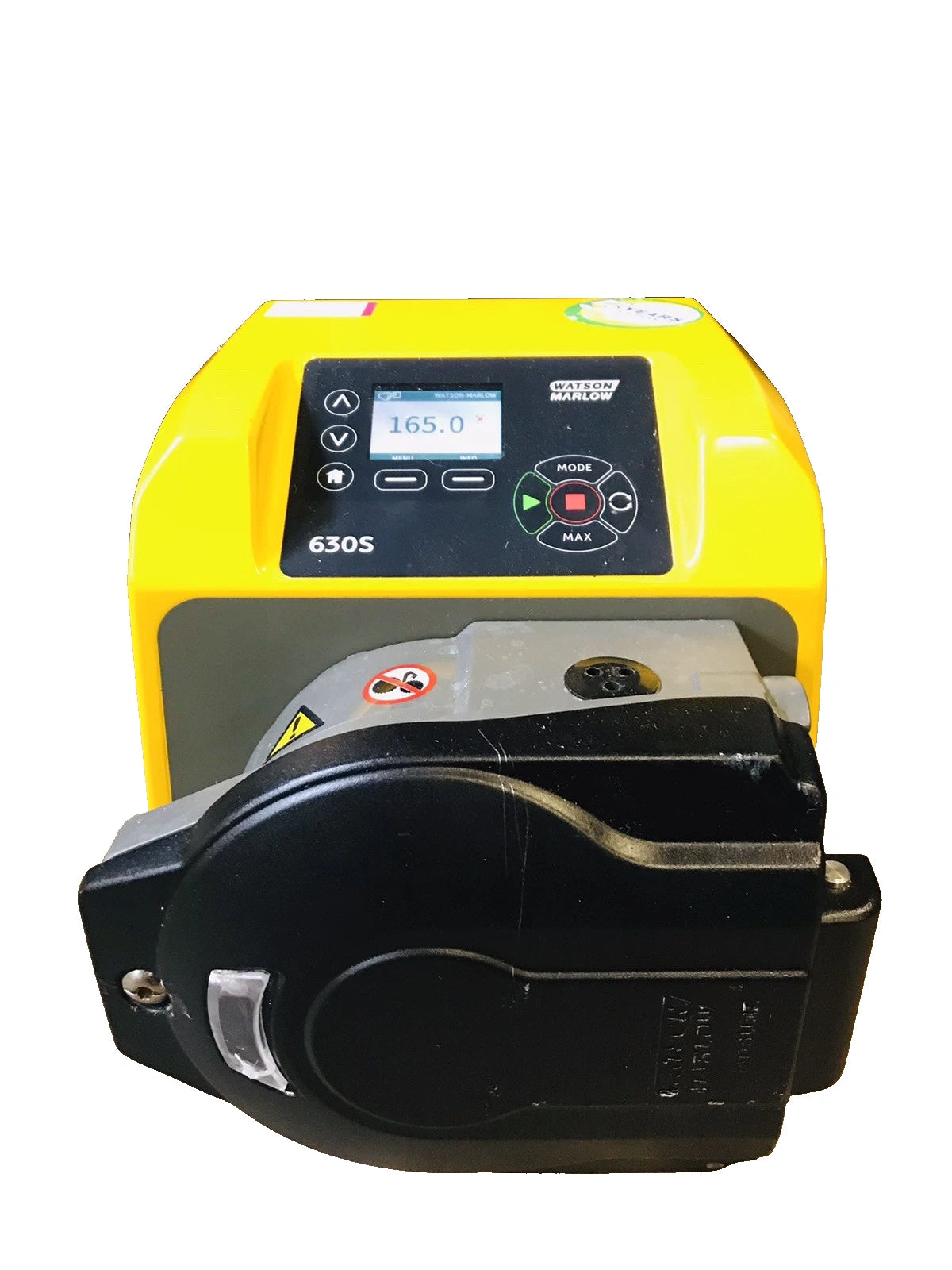 Watson Marlow 630s Peristaltic Pump 630sn/R Model Yellow Euro Plug E / F