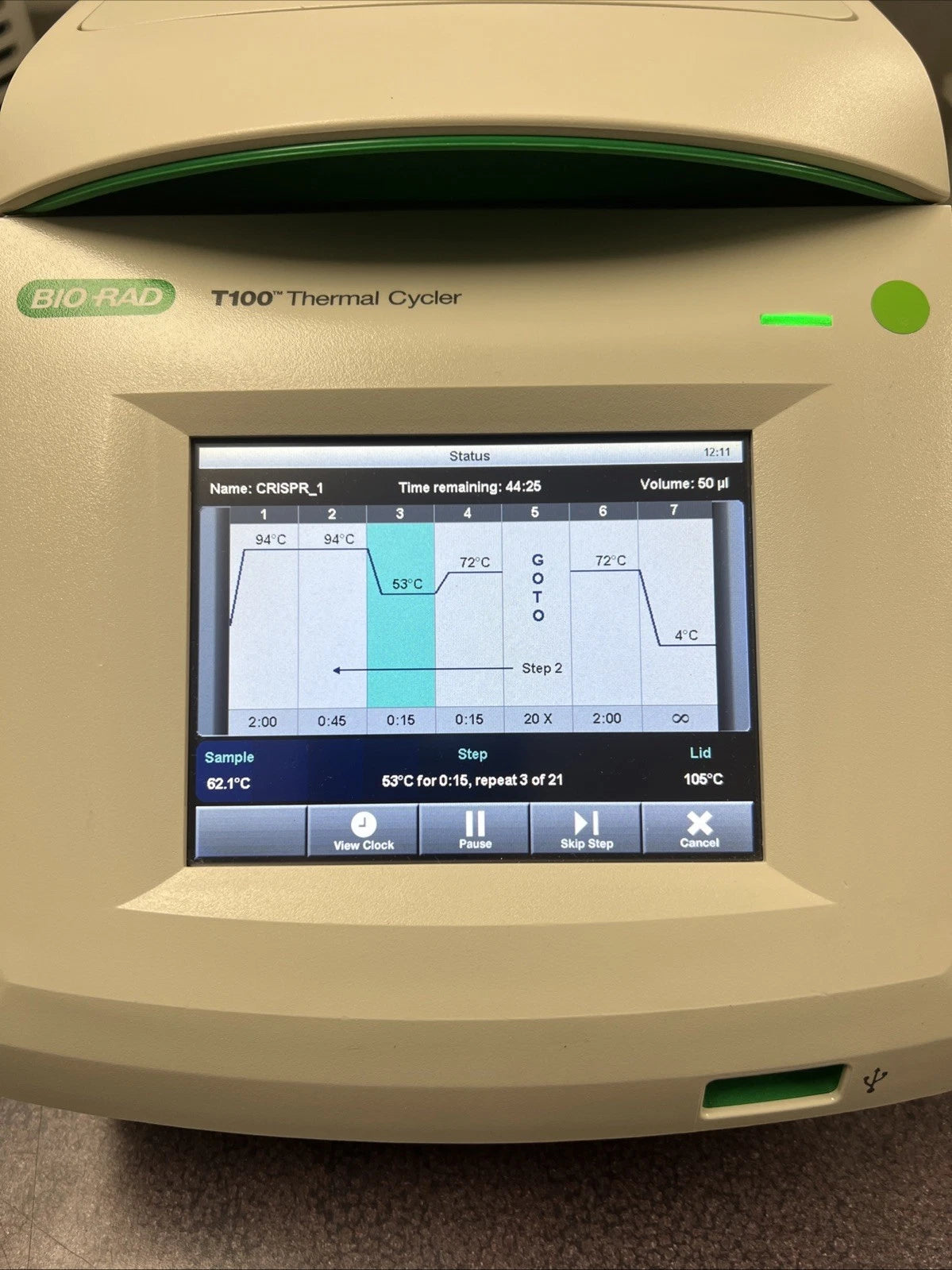 Clean Bio-Rad T100 PCR Thermal Cycler 96 Well Block Fully Tested  Warranty