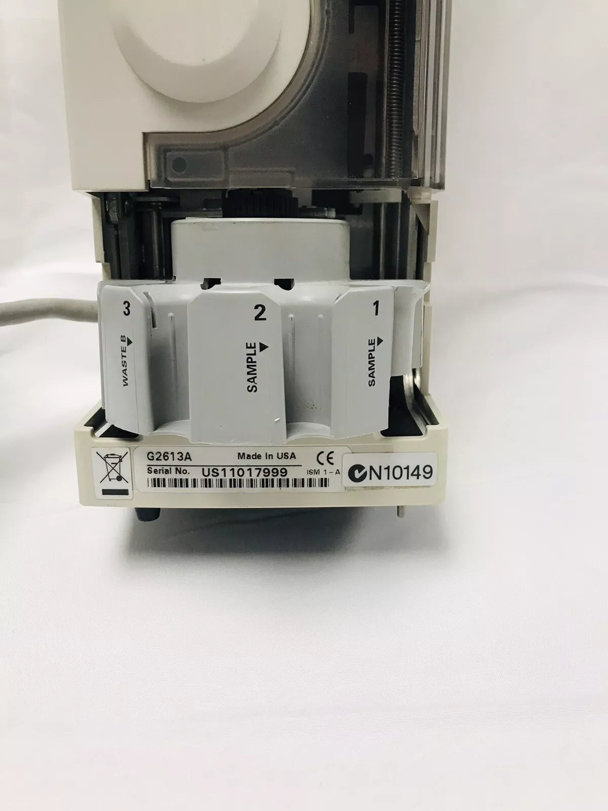 HP Agilent 7683 G2613A Autosampler Injector for Gas Chromatograph Tested Working