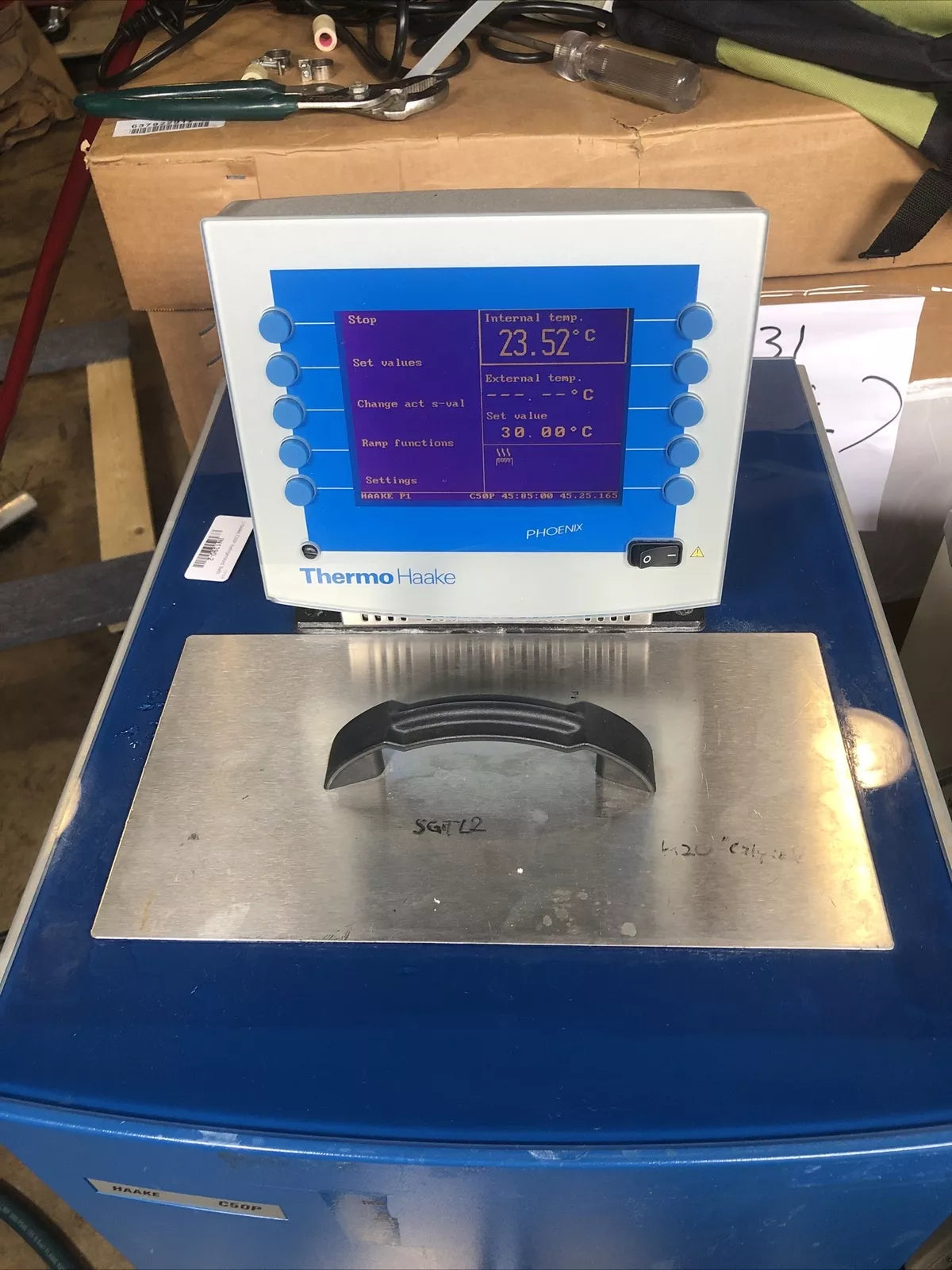 Thermo Haake C50P Recirculating Chiller Heater Phoenix Controller warranty