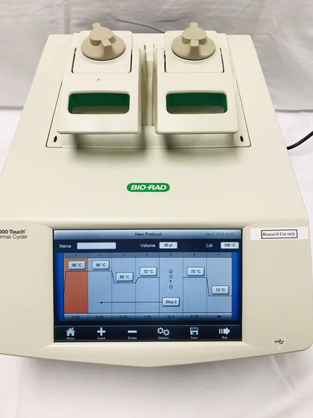 Bio-Rad C1000 Digital Touch PCR Thermal Cycler Dual 48 Well Fast Block