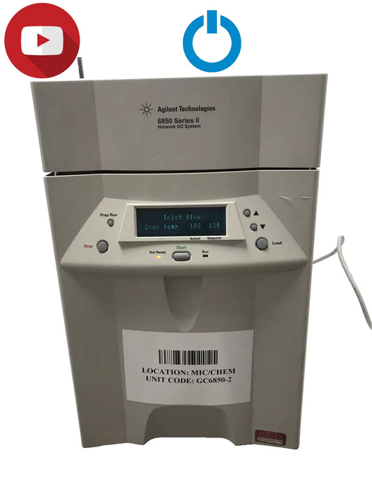 Agilent G2630B 6850 Series II Network GC System 6850A Gas Chromatograph