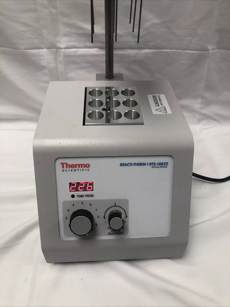 Thermo Scientific Reacti-Therm I #TS-18822 W/ Reacti-Vap I TC-18825 Tube Block