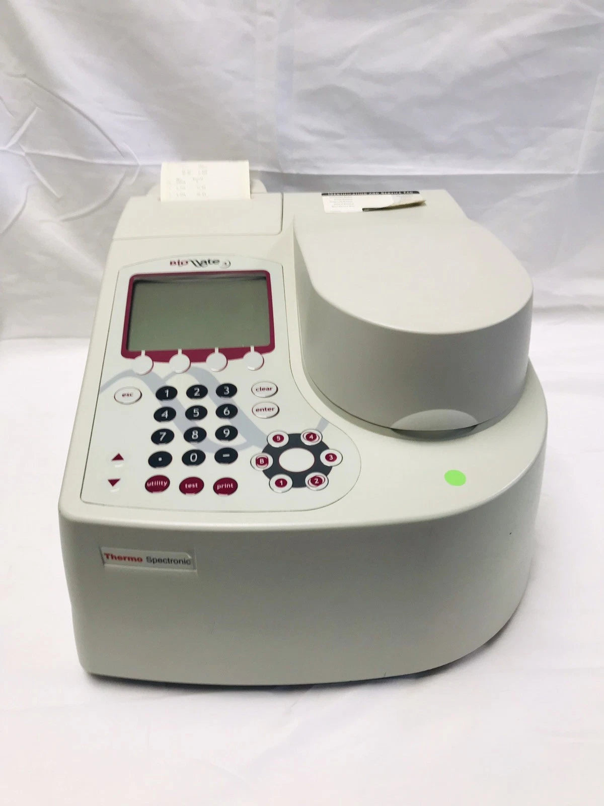 Thermo Scientific Biomate 3 UV Visable Spectrophotometer 335905P w/ Printer