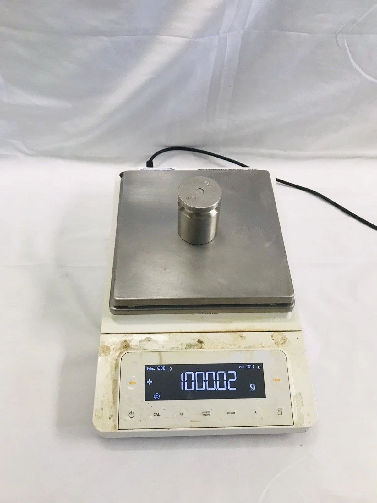 Sartorius MSE1202S-100-D0 Cubis Analytical Balance 1200 g 0.01 g Tested Working