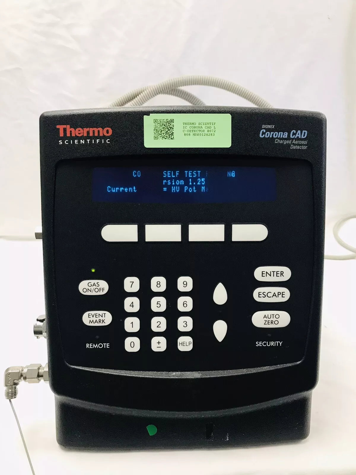 2013 Dionex Thermo Scientific Corona CAD Charged Aerosol Detector 70-9116