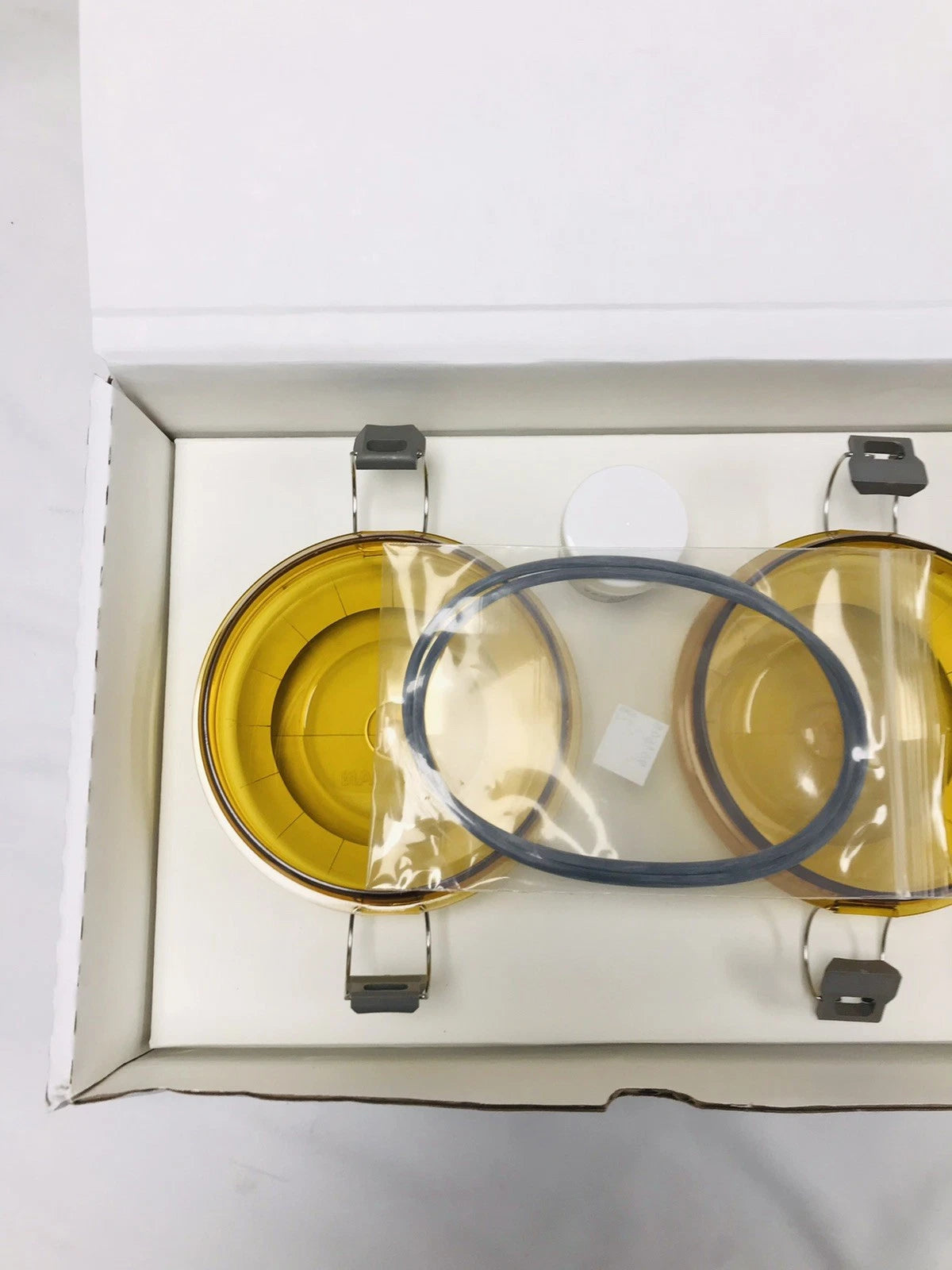 New Beckman Coulter REF 360585 Bucket Cover Set For GH 3.8 Rotor