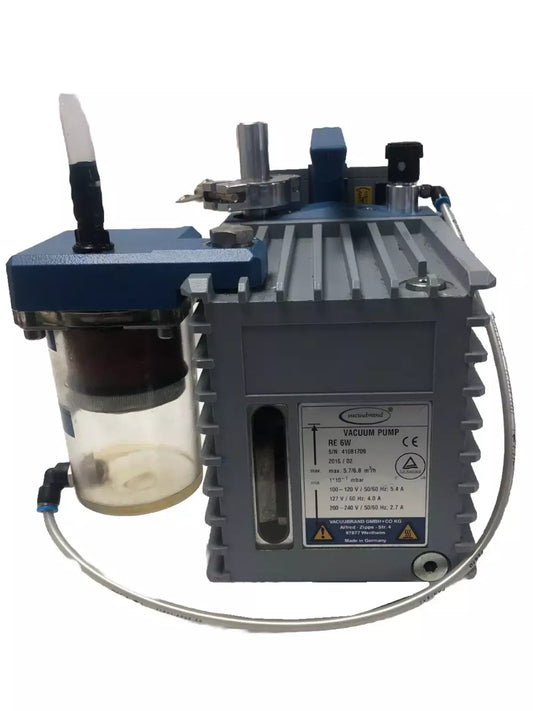 Vacuubrand RE 6W Rotary Vane Vacuum Pump YEAR 2016 Tested Working