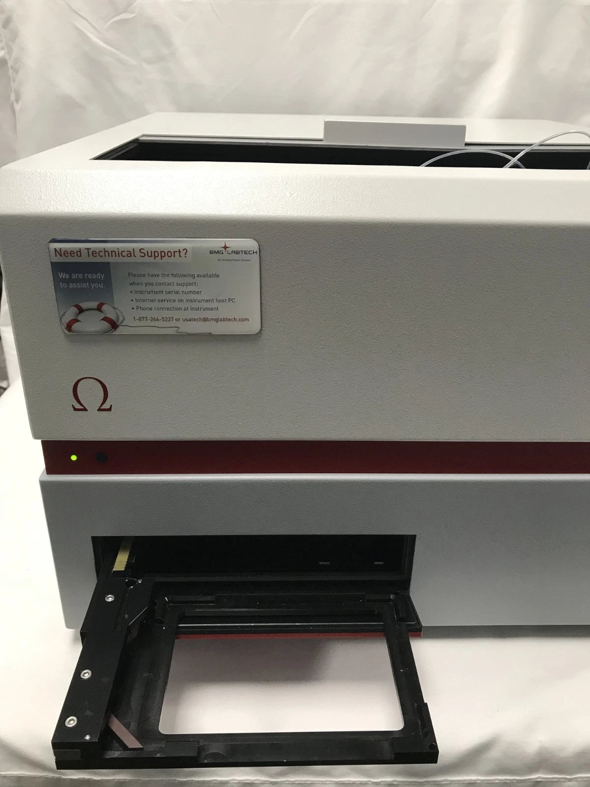 BMG LABTECH POLARstar Omega Microplate Reader Lab Analyzer with Extras Powers Up