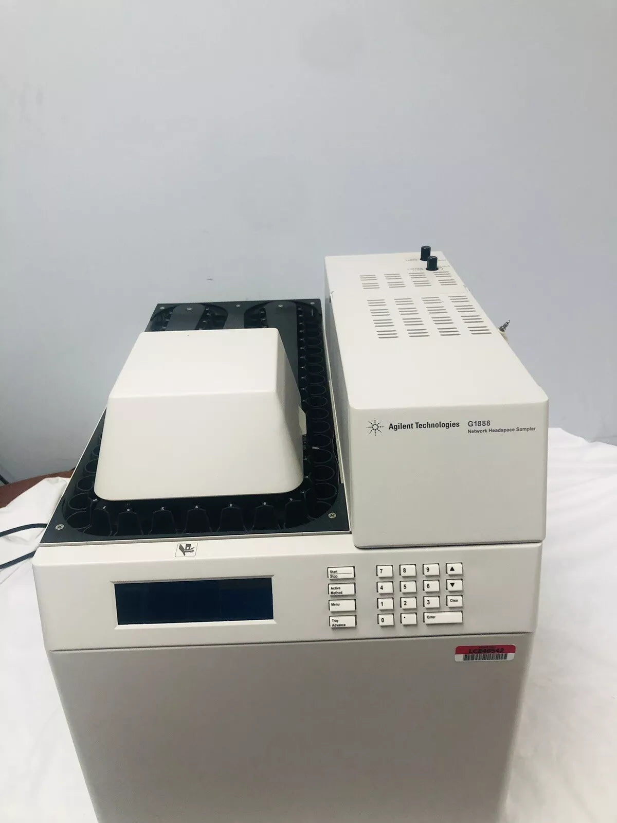 Agilent G1888 Network Headspace Sampler G1888A Power Up Tested Video