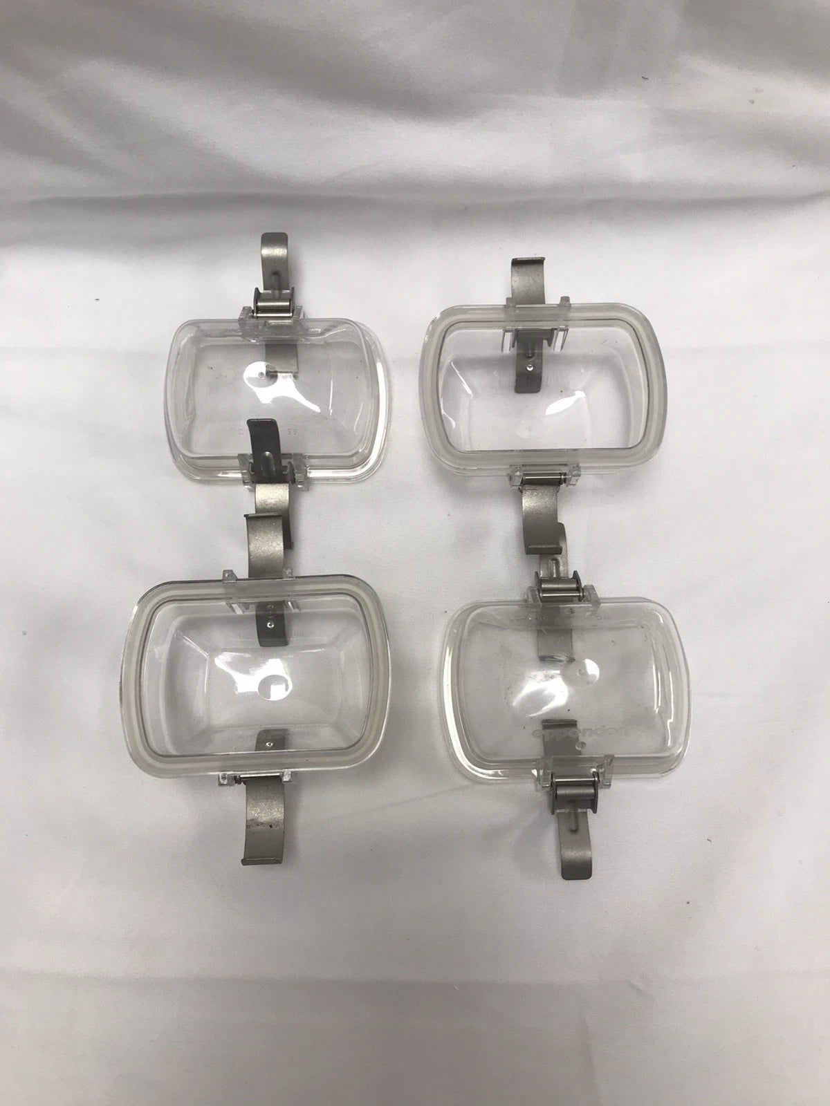 4x Eppendorf Lids for Rotor A-4-44 Rectangular Buckets 5804712005 (Lids only)