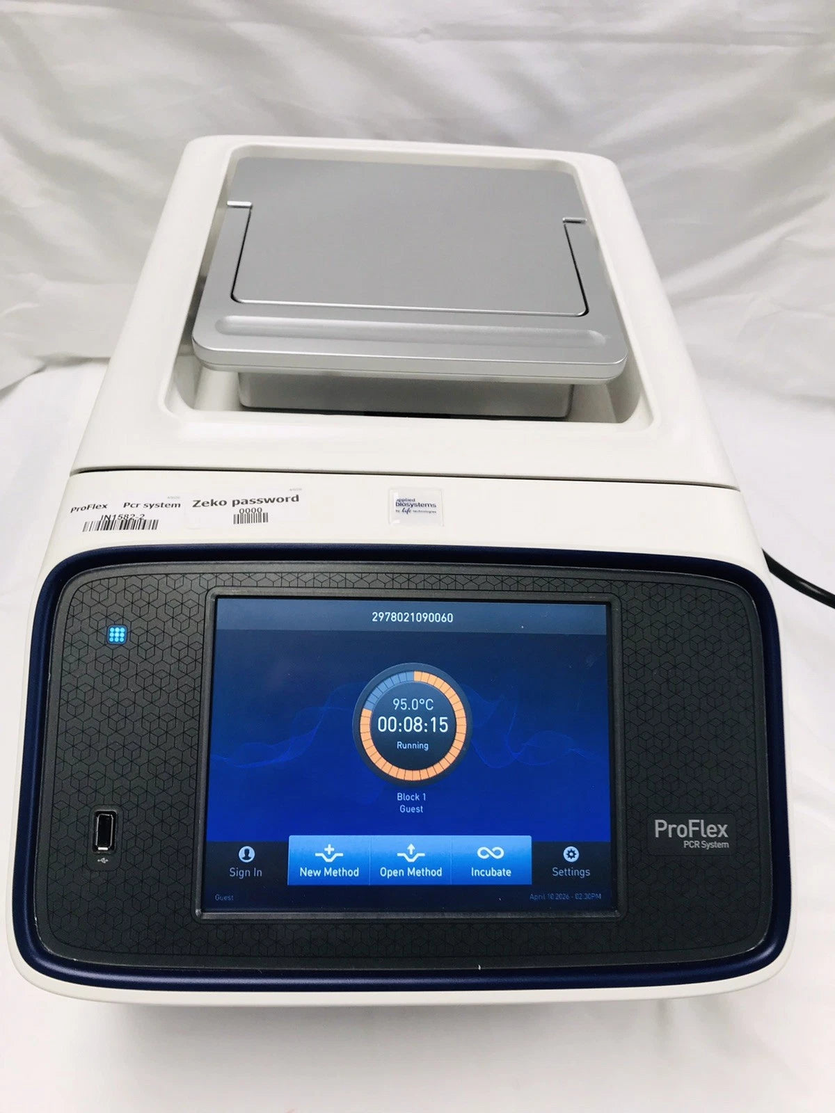 ABI Applied Biosystems Pro Flex PCR Thermocycler Base 96 Well Block