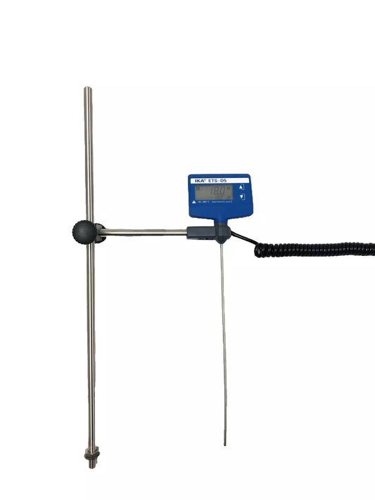 IKA ETS-D5  Temperature Sensor & Stand / Holder Tested Working