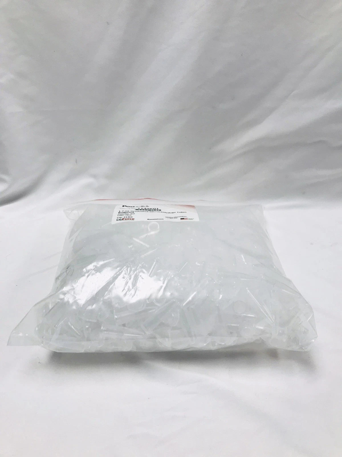 Thomas Sci LABFORCE 500 Posi-Click 1.7mL Microcentrifuge Tubes w/ Snap Cap Bulk