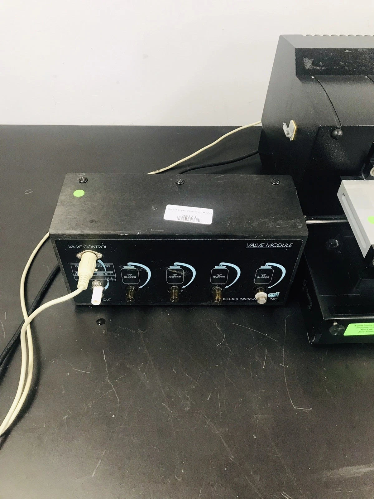 Bio-Tek ELx405 Microplate Washer with Bio-Tek Valve Module ELx405v Working Video