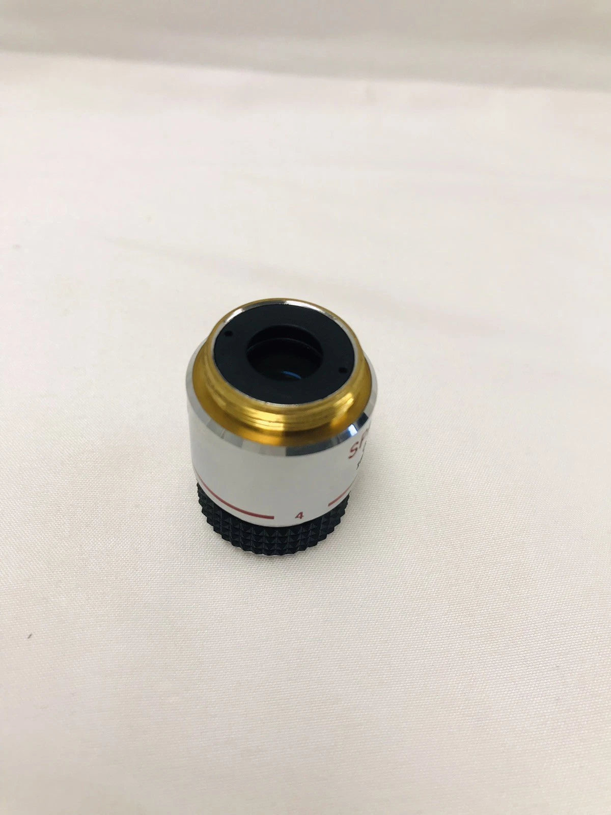 Olympus SPlan 4 Microscope Objective 4x 0.13 NA 160 / - Tested Working