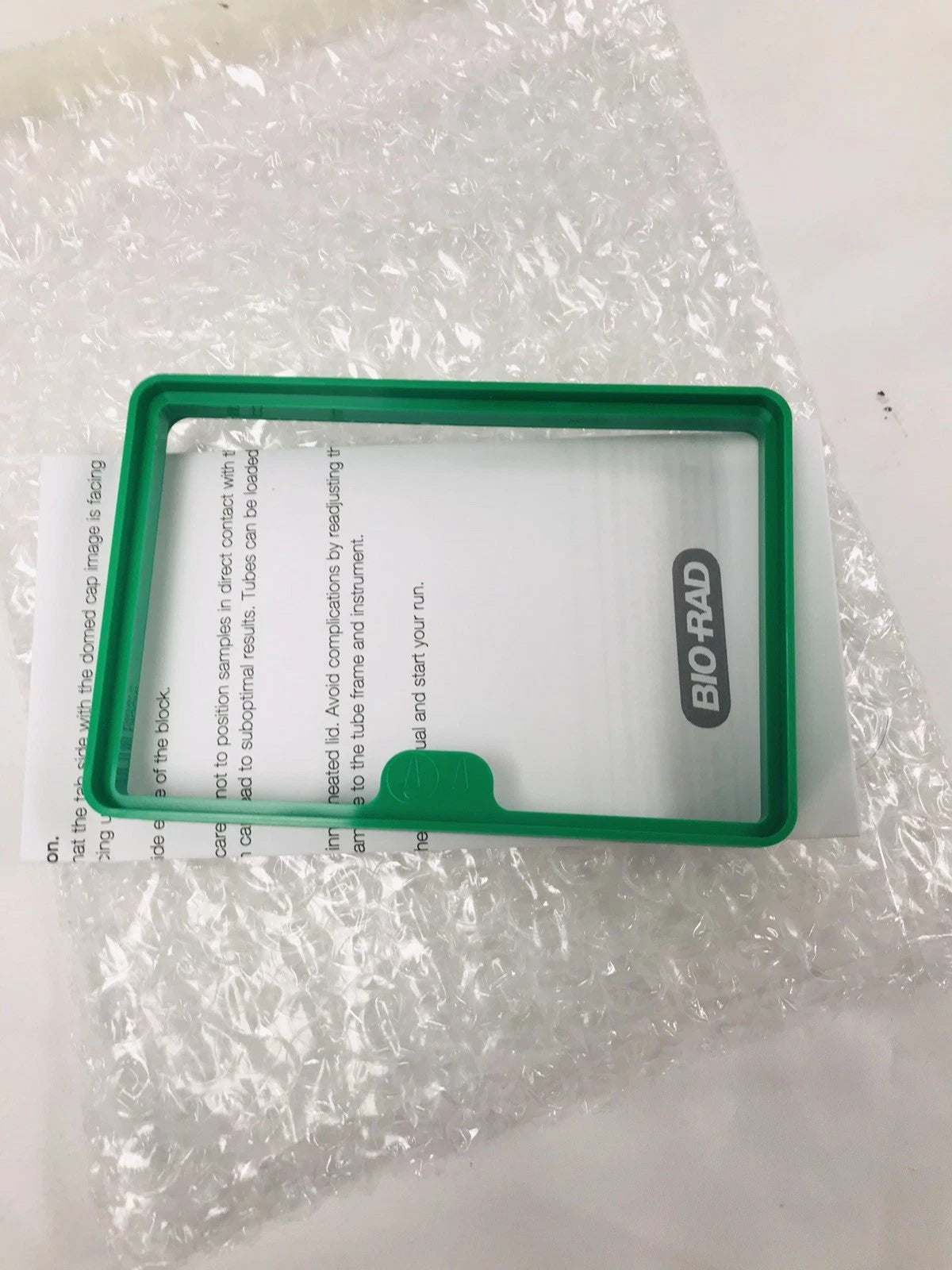 NEW Bio-Rad 184-9001 Tube Frame for 96 Well Deep Block Reaction Module C1000