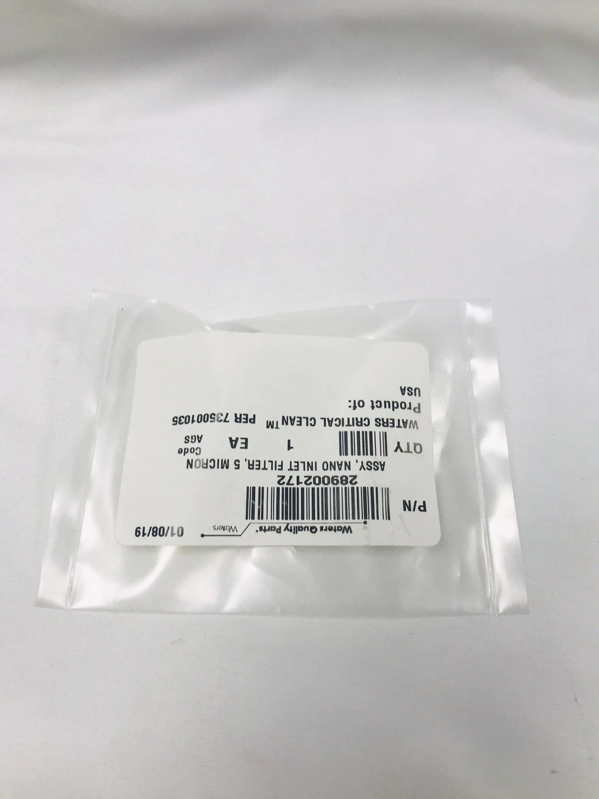 Waters 289002172 In-Line Solvent Filter Assembly 5µm 5 Micron - NEW