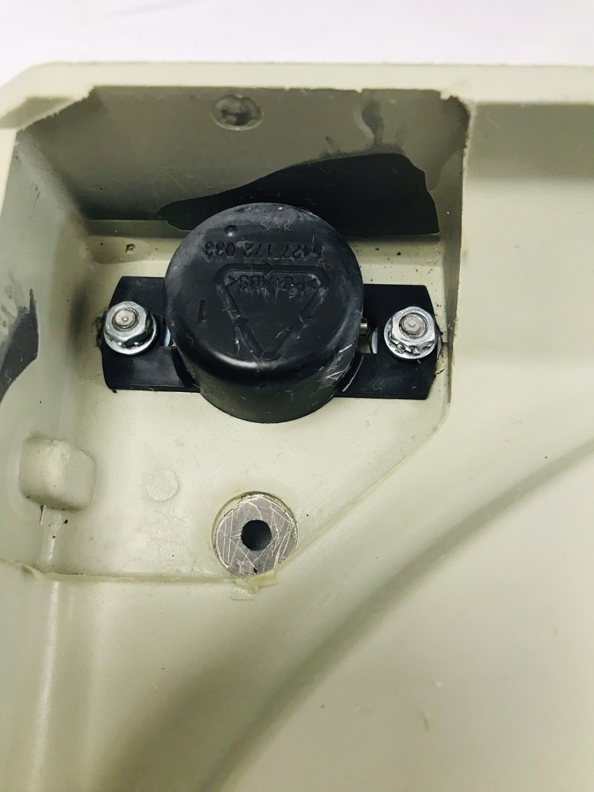 Lower Lid with 2x Latch Housings for Eppendorf 5430R Refrigerated Centrifuge