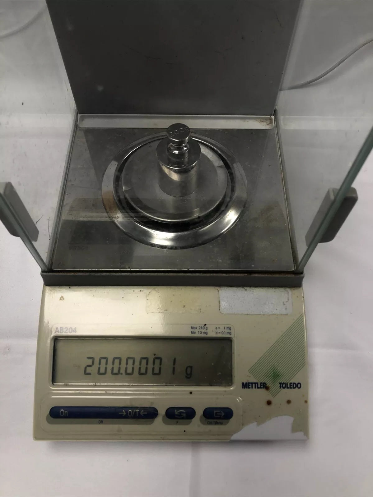 Mettler Toledo AB204 Analytical Balance Tested Working Warranty