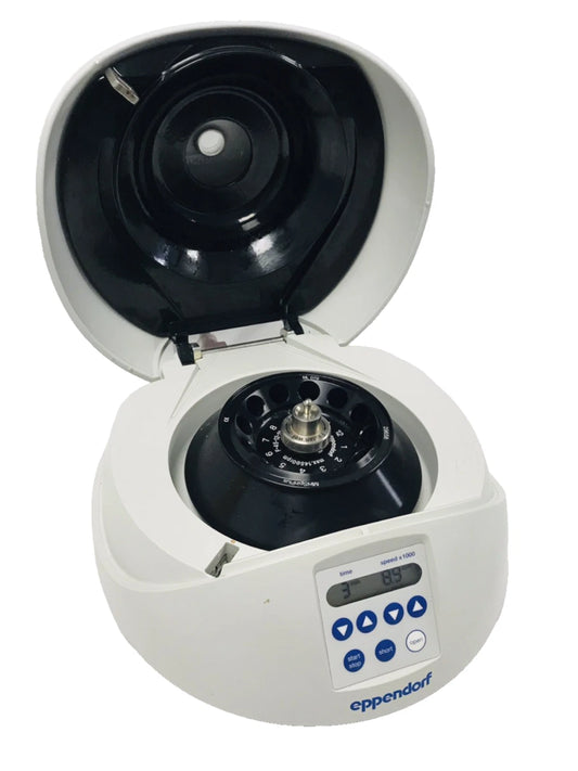 Eppendorf MiniSpin Plus 5453 Microcentrifuge + F45-18-11 Rotor Tested Working