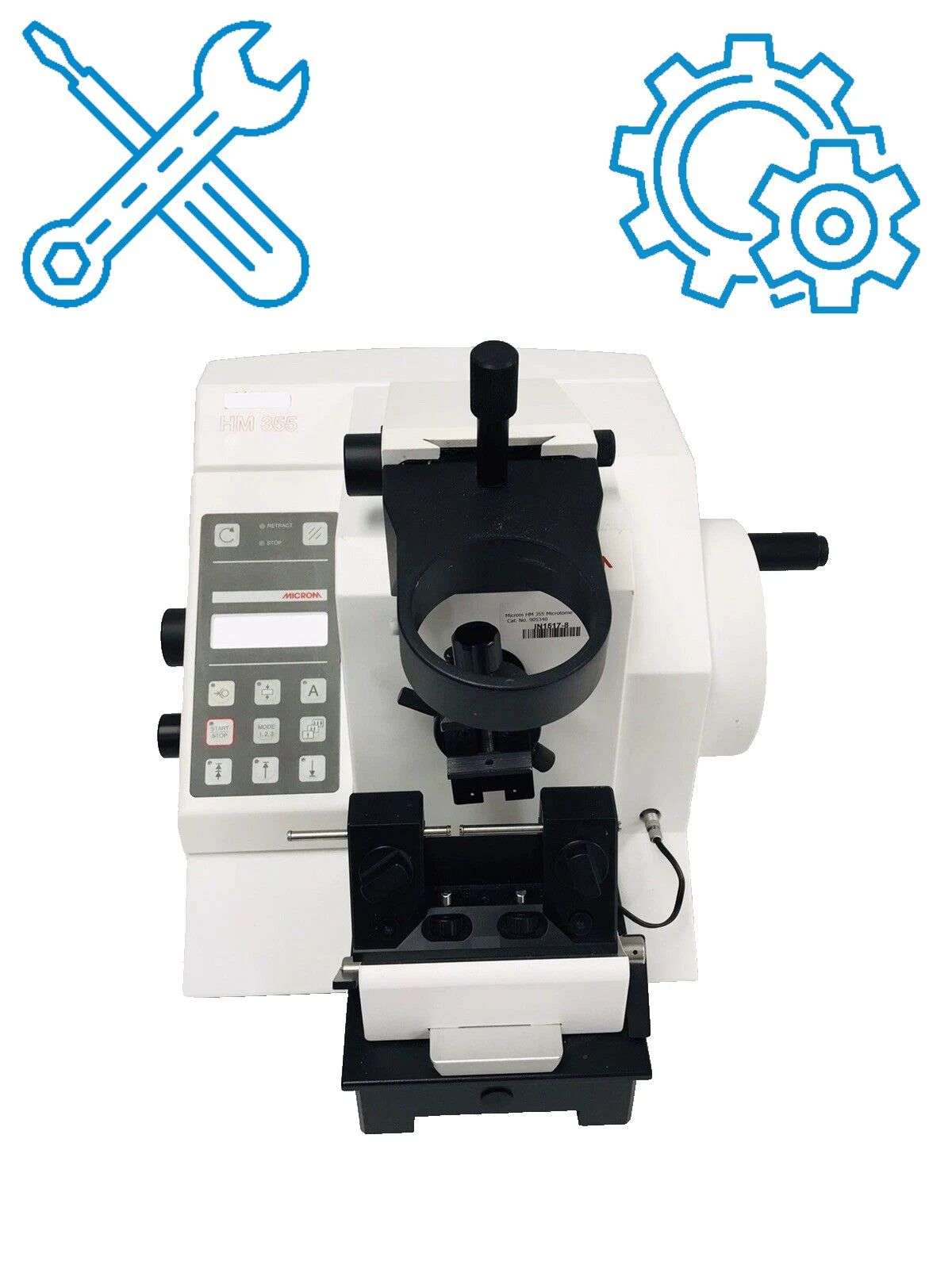 Microm HM 355 S Rotary Microtome with Stereoscope Holder | As Is for Parts
