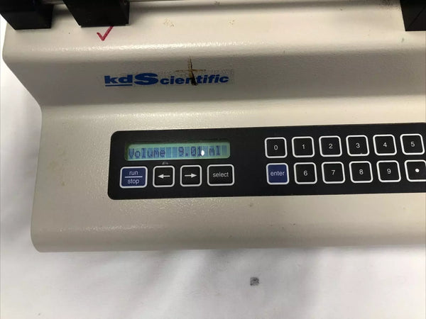 KD Scientific KDS 200 Dual Syringe Pump with Digital Display KDS200  Tested Working Video