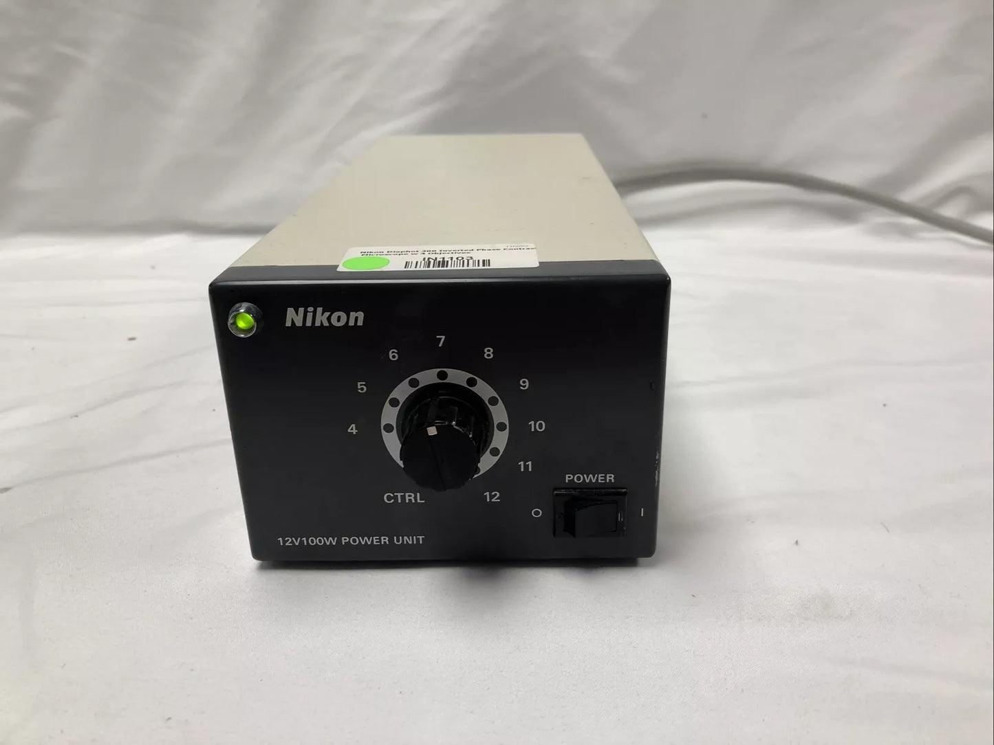 NIKON PSM-1120 / 12V100W POWER UNIT 100-120V 50/60HZ 3A Tested Warranty Video