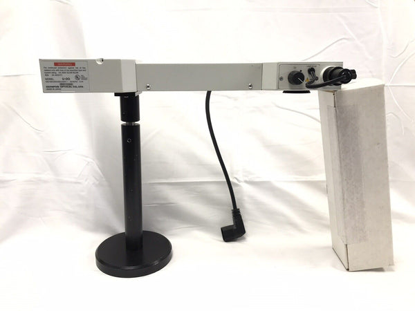 Olympus BX Microscope Dual Observation Head U-DO w/ Support Stand Working