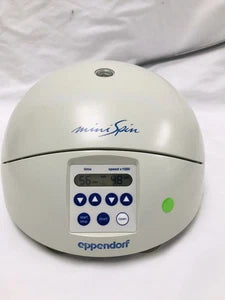 Eppendorf Minispin 5452 Centrifuge F-45-12-11 Rotor Tested Working Video