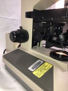 Olympus Microscope BH-2 Teaching Microscope 3 Objectives BH2 Pointer Tested