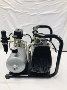 Gast Jun-Air OF302 -4B Oil-Less Air Compressor ( 120V, 12.2bar, 4-Liter Tank )