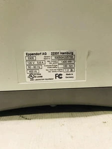 Eppendorf Vacufuge 5305 Plus Concentrator Complete System FA-45-48-11 Rotor