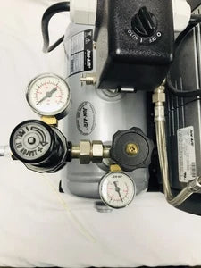 Gast Jun-Air OF302 -4B Oil-Less Air Compressor ( 120V, 12.2bar, 4-Liter Tank )