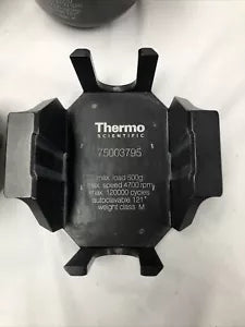 Thermo Scientific 75003607 4700rpm Auto-Lock Rotor W/ 75003608 Buckets 75003795