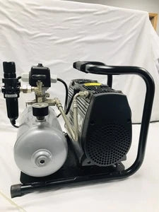 Gast Jun-Air OF302 -4B Oil-Less Air Compressor ( 120V, 12.2bar, 4-Liter Tank )