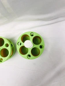 Lot of 2 Beckman Coulter Round Bucket Adapter 359486 4x50mL Round Bottom SX-4750