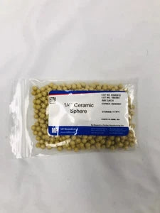 MP Biomedicals Ceramic Sphere 1/4 in. 6540412 ~400+ Still in Bag Expires 9/31