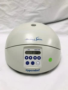 Eppendorf Minispin 5452 Centrifuge F-45-12-11 Rotor Tested Working Video