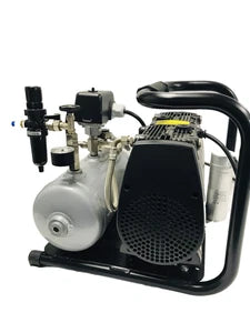 Gast Jun-Air OF302 -4B Oil-Less Air Compressor ( 120V, 12.2bar, 4-Liter Tank )