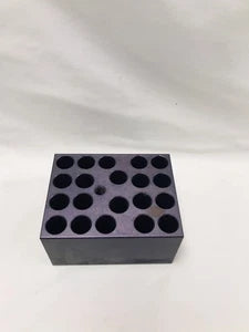 Thermo Fisher 20 Well Aluminum Heat Block for 12 and 13 mm tubes # 2072