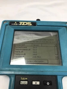 2x TDS Ranger N687 Survey Data Collector GPS H-076-498-200C-512 Survey Pro 3.6.0