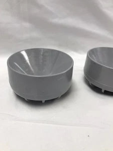 Pair of Thermo Scientific Grey Conical Bottle Adapters for TX-750 Swing Buckets
