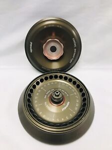 Bronze Eppendorf FA-45-30-11 Fixed Angle Aerosol-Tight Rotor For 5430/5430R