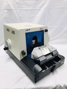 Leica Jung RM2035 Manual Rotary Microtome with Knife Holder BioCut Tested