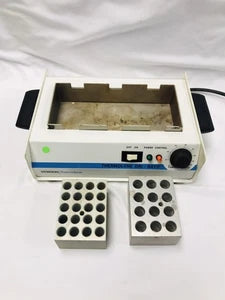 Sybron Thermolyne Dri-Bath DB-16525 Heater With 2 Heating Blocks. Working.