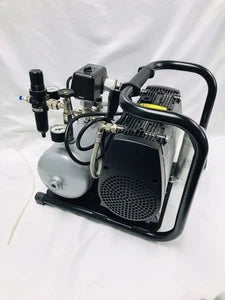 Gast Jun-Air OF302 -4B Oil-Less Air Compressor ( 120V, 12.2bar, 4-Liter Tank )